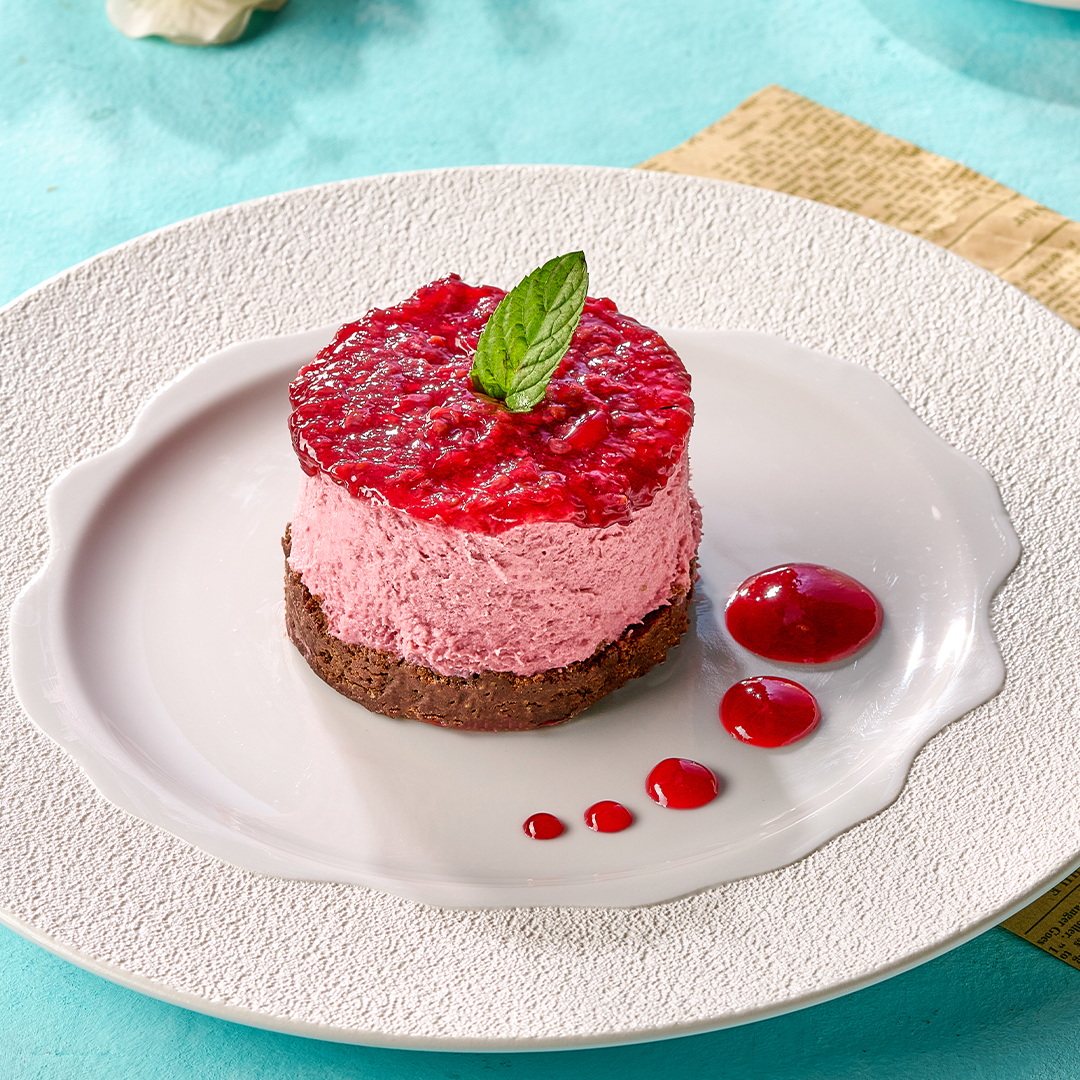 Raspberry Brownie